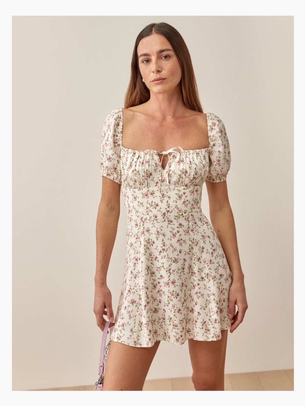 Reformation Floral Mini Dress